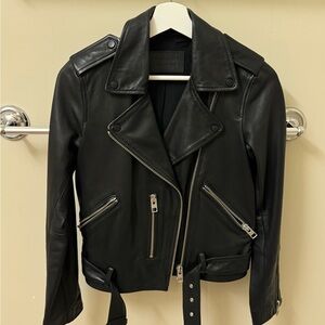 ALL SAINTS Balfern Leather Biker Jacket